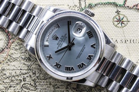 rolex date and day display.